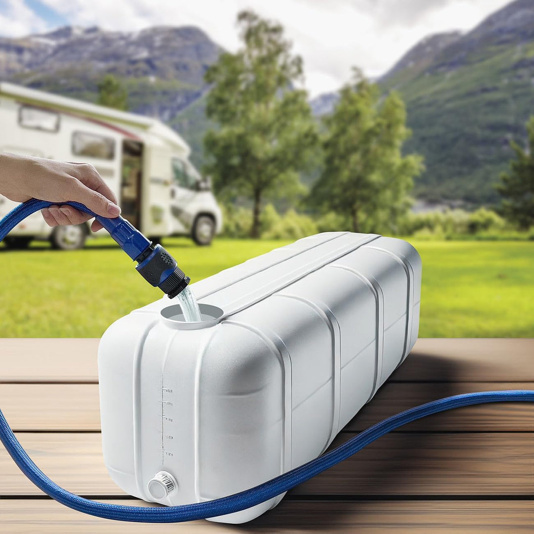 Semptec Urban Survival Technology Wasserschlauch flexibel: 4er-Set Wasserschlauch in Lebensmittelqua