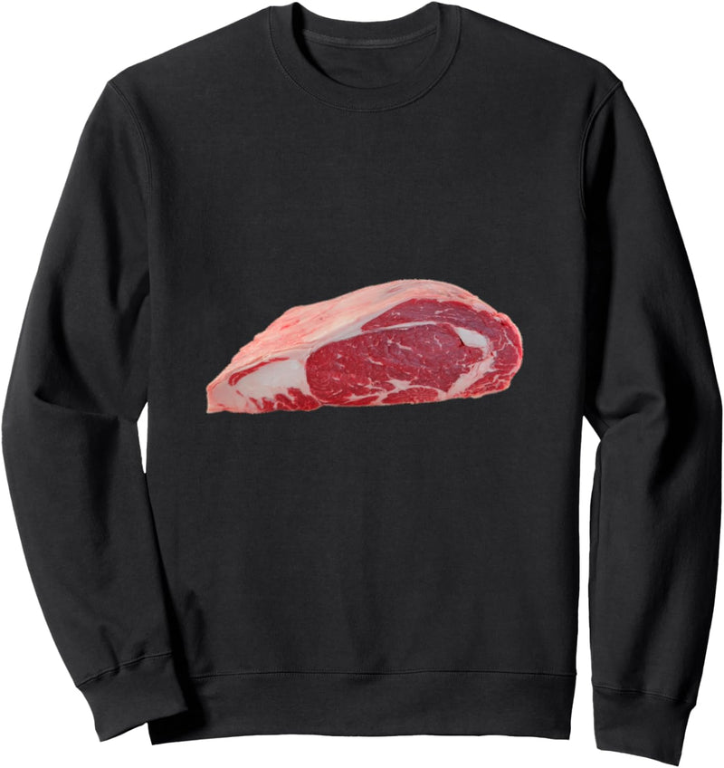 Rohes Ribeye-Steak Sweatshirt