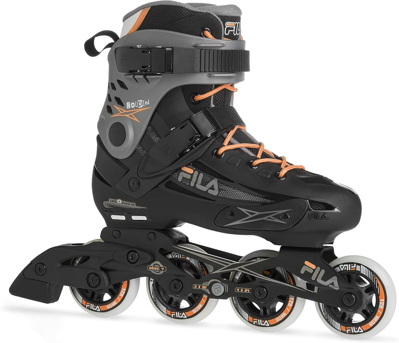 FILA X Inlineskates Unisex 40.5 BLK/GRY/SALMON, 40.5 BLK/GRY/SALMON