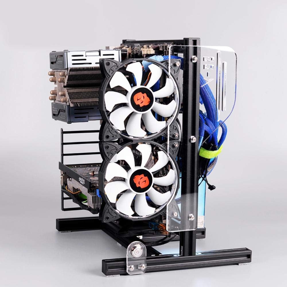 Offenes PC-Gehäuse, ATX/M-ATX/ITX Open, Chassis Testplattform für vertikales Overclocking, offenes R