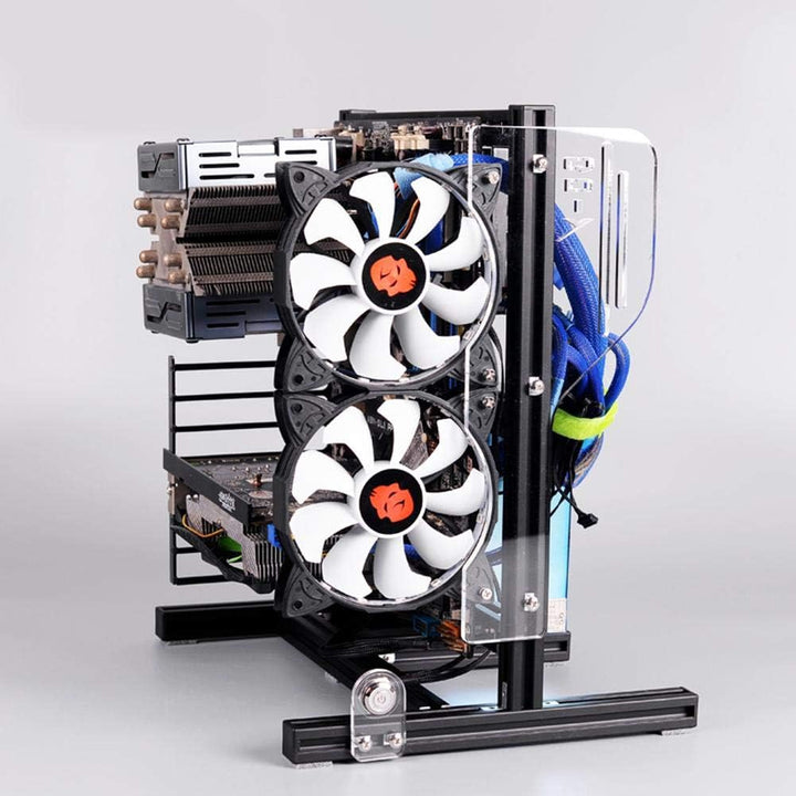 Offenes PC-Gehäuse, ATX/M-ATX/ITX Open, Chassis Testplattform für vertikales Overclocking, offenes R