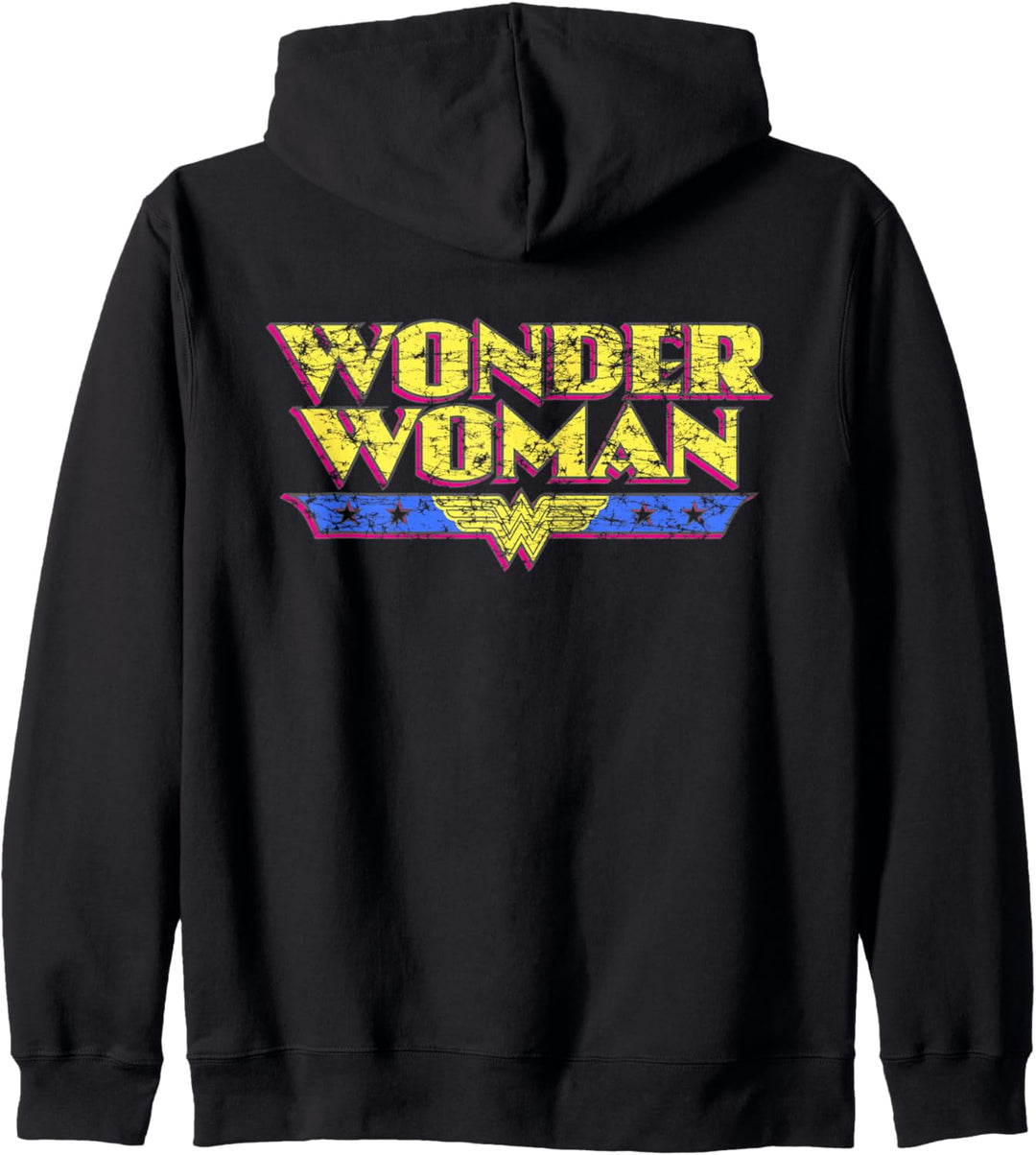 DC Wonder Woman-Logo, altmodisch Kapuzenjacke