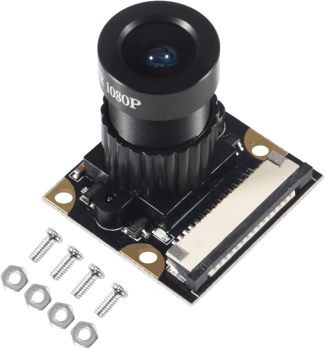 kompatibel mit Raspberry Pi Kamera Nachtsicht Infrarot Kameramodul 5MP OV5647 Webcam Einstellbare Ka