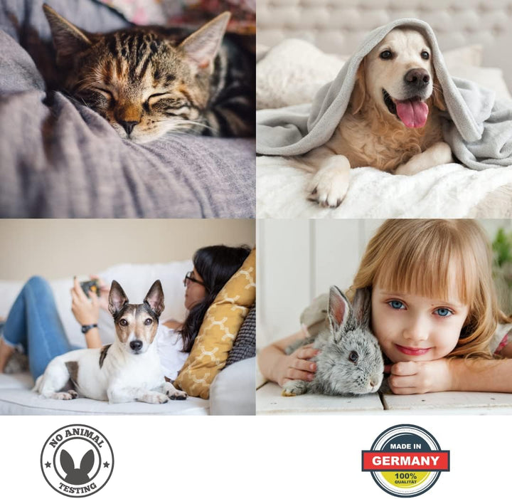 LINOZZ Geruchsneutralisierer gegen Tiergerüche 500 ml. Geruchsentferner für Katzenurin, Hühnerstall,