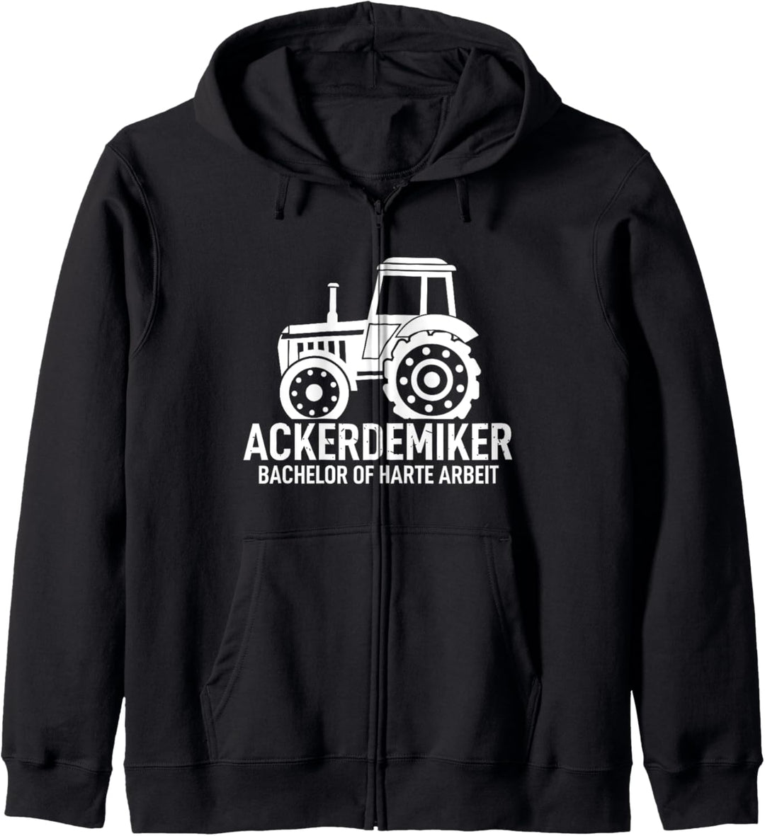 Ackerdemiker Master Bachelor of harte Arbeit Landwirtschaft Kapuzenjacke