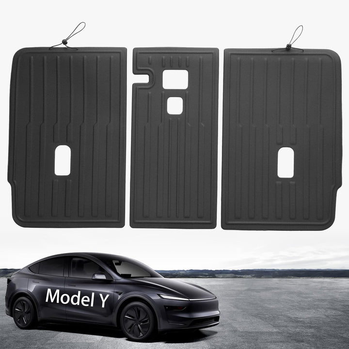 ASZSK Rücksitzlehnenpolster für Tesla Model Y (5 Sitze) 2025 Juniper, Rücksitzlehnenschutz, Sitzschu