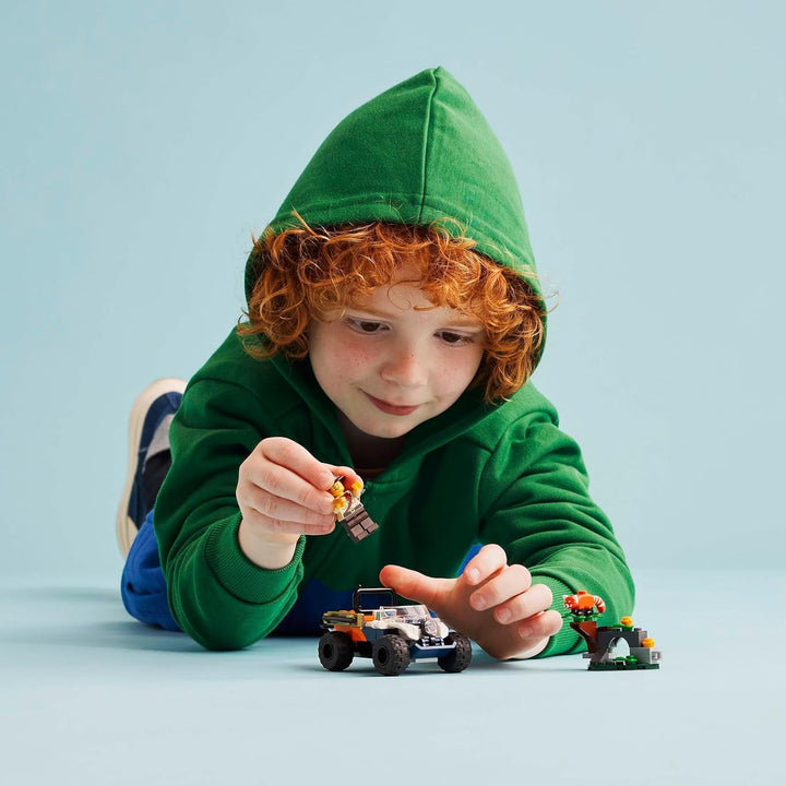 LEGO City Dschungelforscher-Quad, Dschungel-Spielzeug für Jungen und Mädchen ab 6 Jahren, Geschenkid