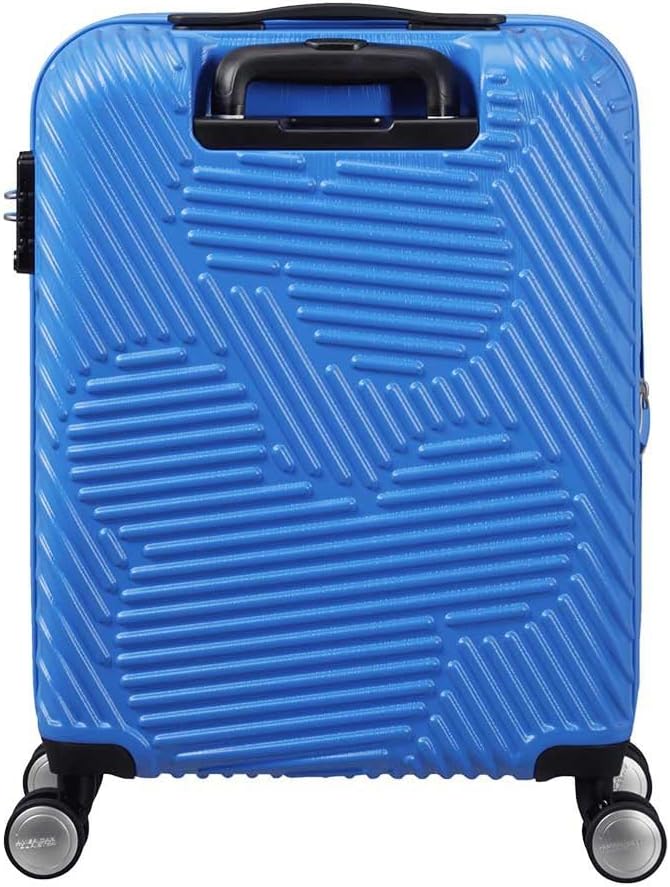 American Tourister Mickey Clouds, Spinner S, Erweiterbar Handgepäck, 55 cm, 38/45 L, Blau (Mickey Tr