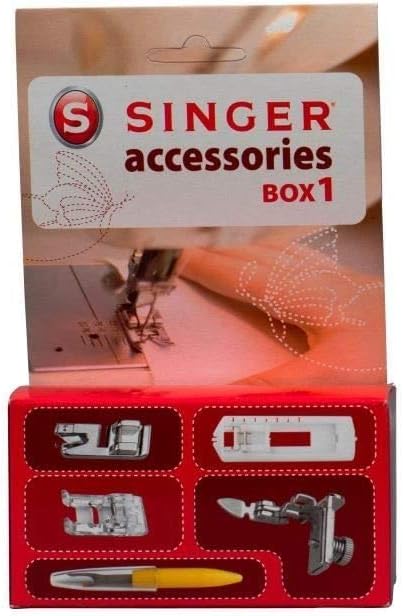 Singer 292117 Box 1 Box für Nähmaschine mit Zubehör Brechstangen
