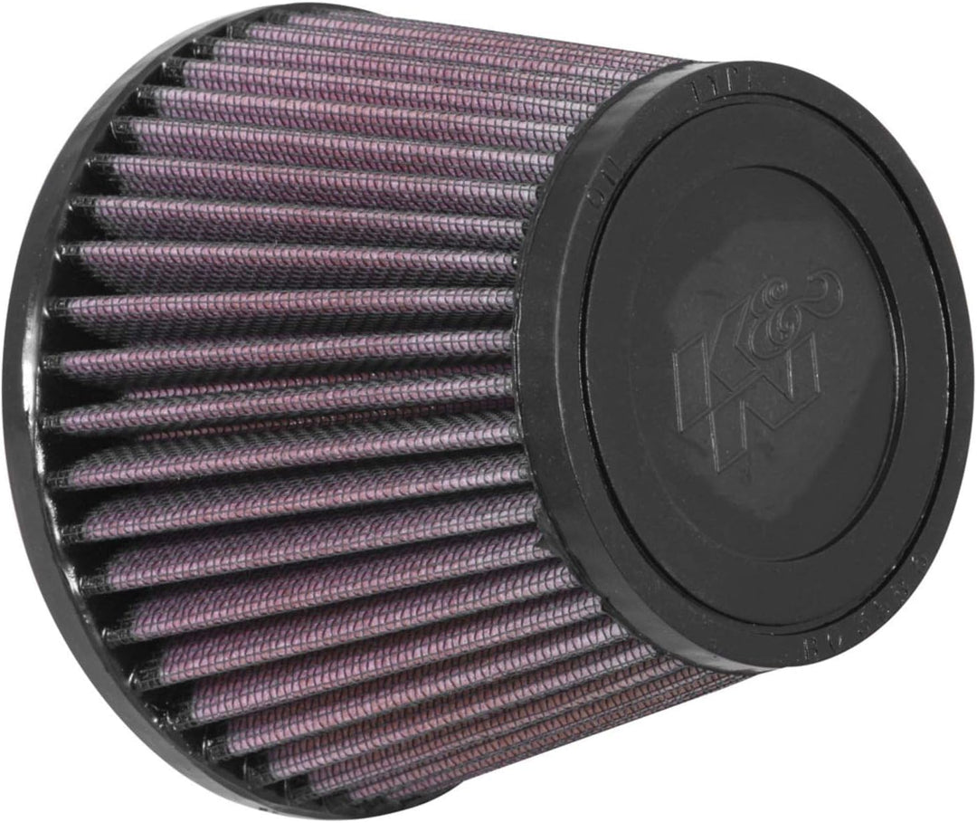 K&N RU-2990 KFZ und Motorrad Gummi Universalluftfilter Rot