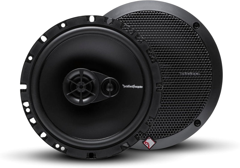 Rockford Fosgate R165X3 Prime 6.5" Full-Range 3-Way Coaxial Speaker (Pair), black 6.5-Inch, 6.5-Inch