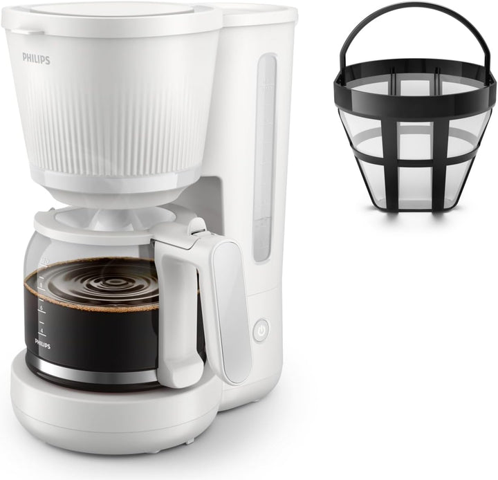 Cafetière Filtre Philips HD7411/00 Serie 3000 1,3L Blanc