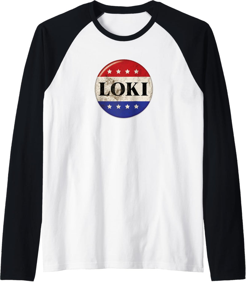 Marvel Loki President Loki Button Raglan