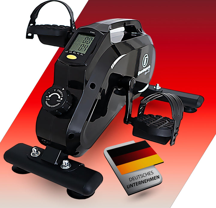 Arm- und Beintrainer, Mini-Heimtrainer, Bewegungstrainer, Training im Home-Office, mit Trainingsdisp