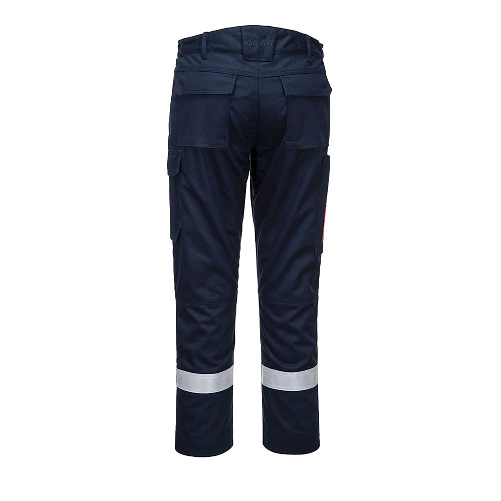 Portwest Bizflame Ultra Hose, Hosenlänge: Normal. Farbe: Marineblau. Grösse: 41, FR66NAR41 Hose 41W