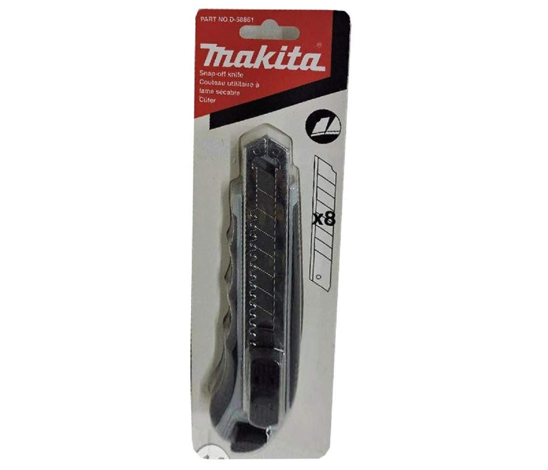 Makita Cuttermesser 18 mm inkl. 8 Ersatzklingen