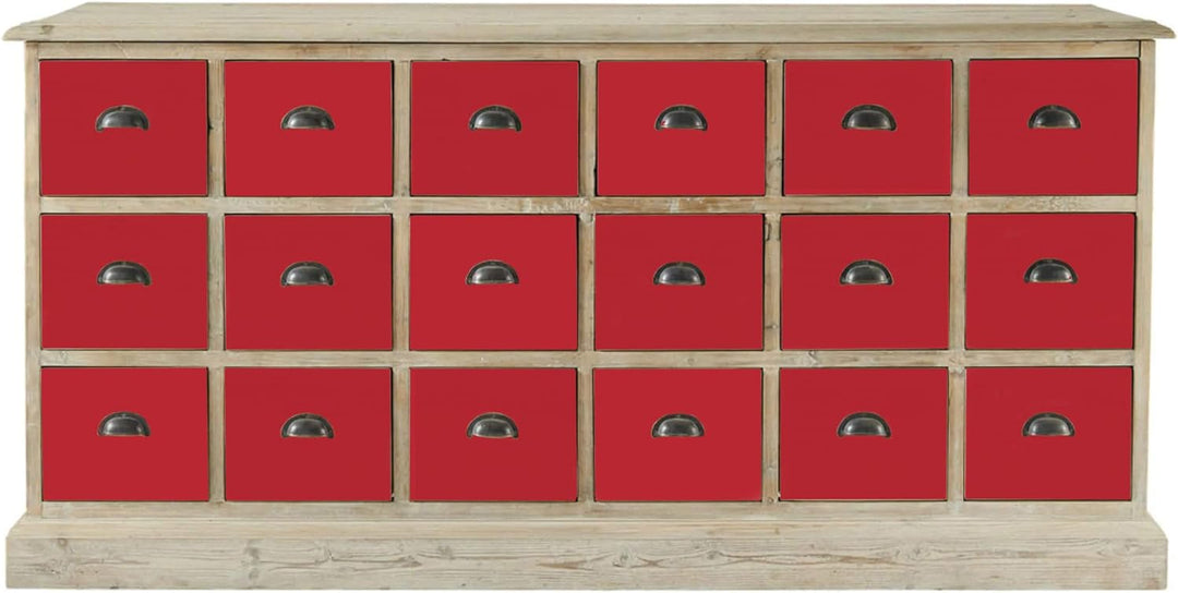 Chalk Paint Everything® Rosso Kreidefarbe Wasserbasis für Alle Oberflächen einfach zu verarbeiten oh
