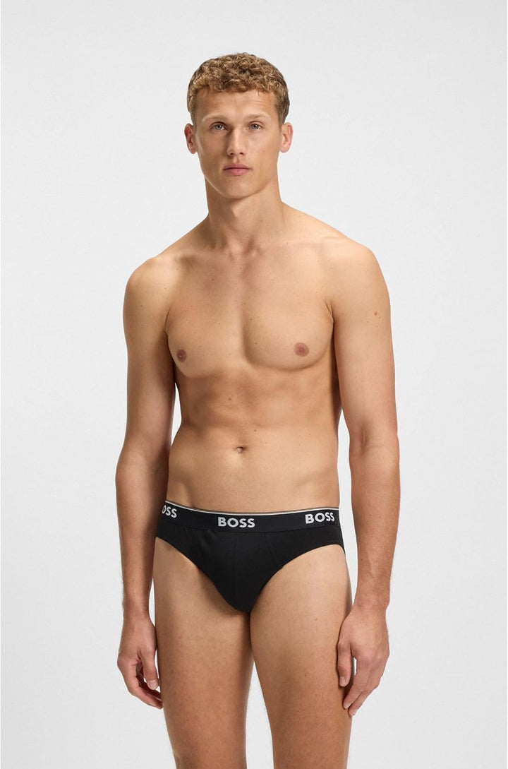 Hugo Boss Herren Slip aus Baumwolle, 3er-Pack S 981open Miscellaneous, S 981open Miscellaneous