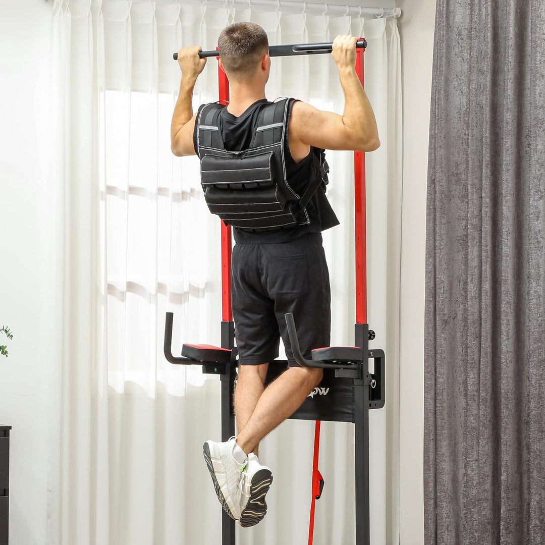 SPORTNOW Gewichtsweste 15/20KG verstellbare Trainingsweste mit herausnehmenbar Gewichten Reflektiere