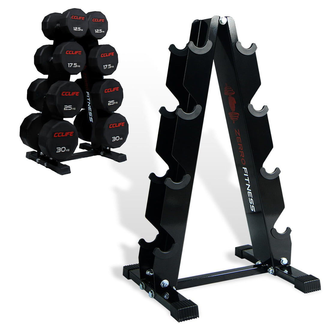 CCLIFE Kurzhantel Rack Professional Hantelständer Hantelablage 300kg Belastbarkeit Hantelständer