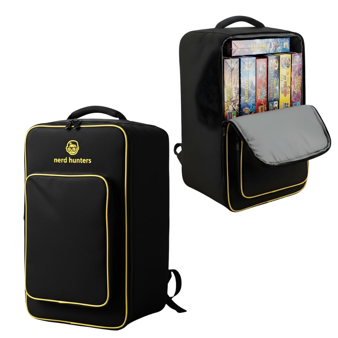 Brettspiel Rucksack – Boardgame Backpack aus 600D Oxford – Grosse Transporttasche für Brettspiele, G