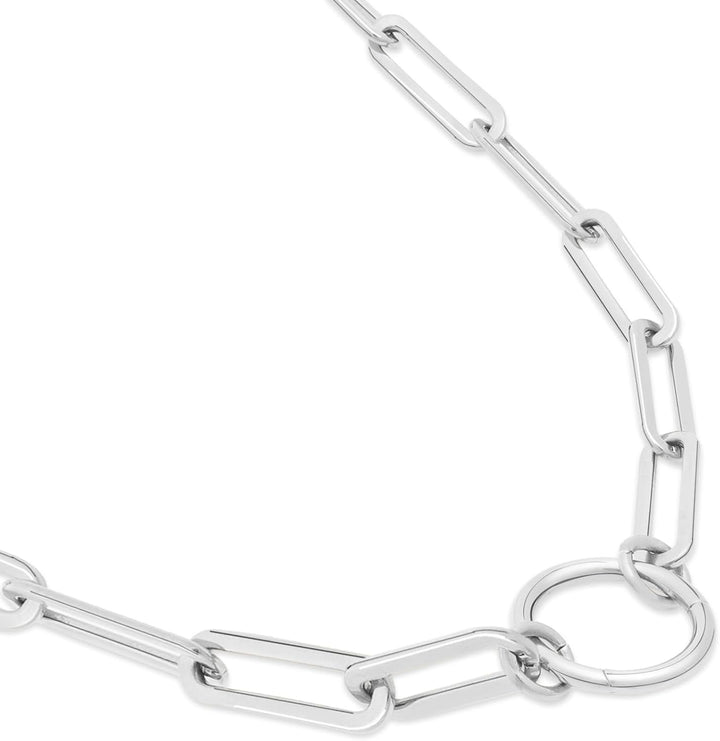Tamaris Damen-Kette Edelstahl 32031805 Silber 45 cm, Silber 45 cm
