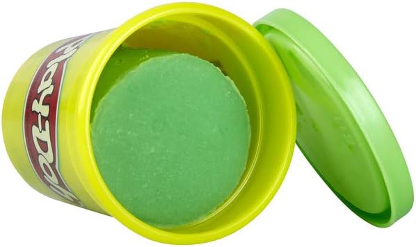 Play-Doh E4828F02 12er-Pack mit grüne Spielknete, 112g-Dosen in recycelbarer Verpackung, optimal für