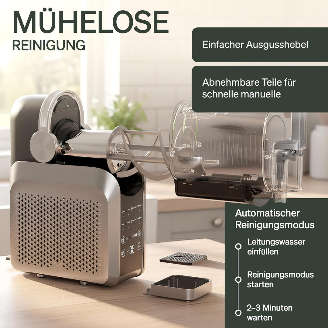 Slush Maschine mit 7 smarten Programmen - 1.8L Slushie Machine für Zuhause für Slushi, Frappé, Milch