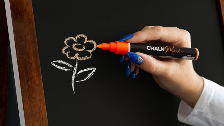 ALLboards Kundenstopper Wasserfest mit lackiertem Holzrahmen 100x60cm, Werbetafel, Gehwegaufsteller,