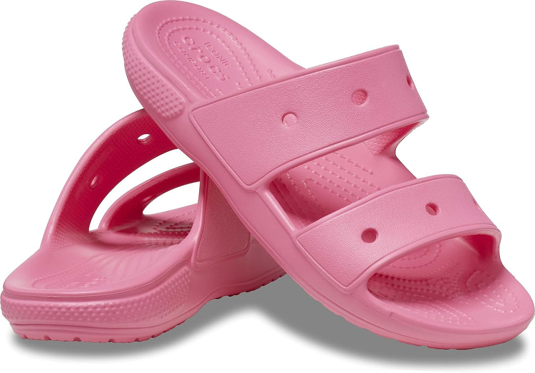 Crocs Unisex Classic Tie Dye Graphic Clog WHI/MLTI Sandale 37 EU Hyper Pink, 37 EU Hyper Pink