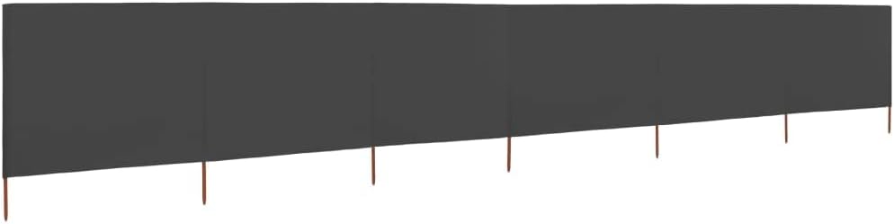 Myheimly Windschutzgewebe,Windschutz Sichtschutz Balkon,Sichtschutzzaun Anthrazit,800 x 120 cm 800 x