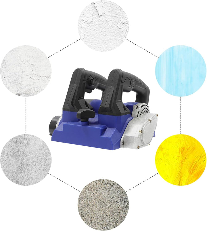 Betonfräse 1300W 4000UPM Walzenfräse Sanierungsfräse mauernutfräse wand und deckenschleifer Schleife