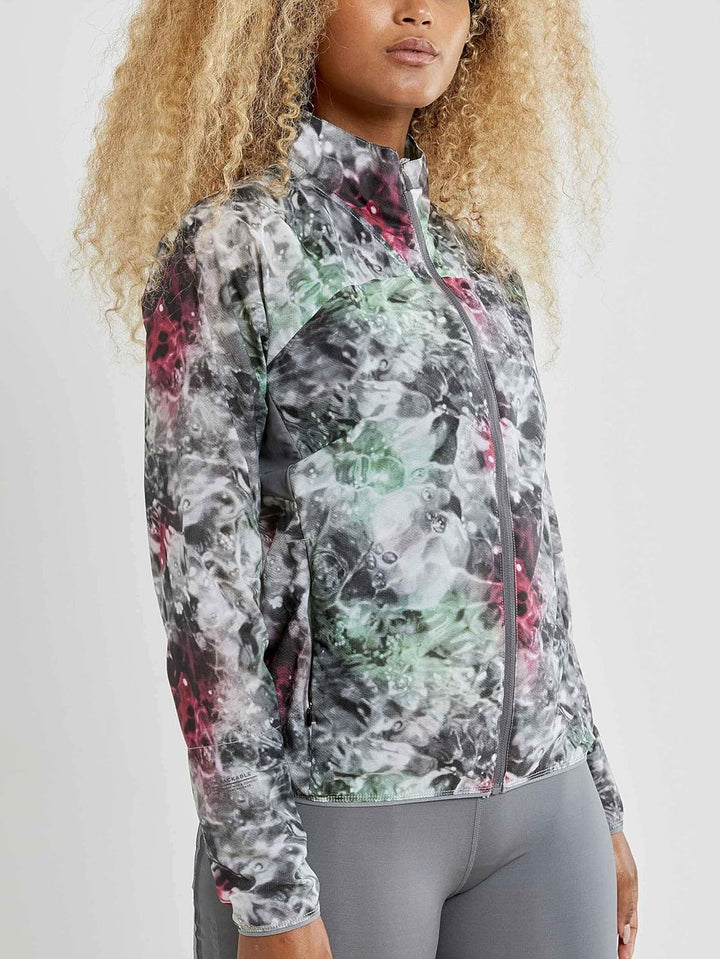 Craft Damen Run Vent Pack Jacken M Mehrfarbig/Neo, M Mehrfarbig/Neo