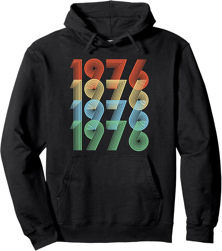 1976 Geburtstag Pullover Hoodie