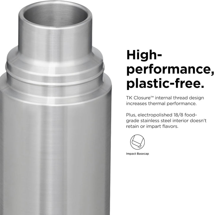 Klean Kanteen Herren tkpro-sb Trinkflasche Einheitsgrösse Brushed Stainless, Einheitsgrösse Brushed
