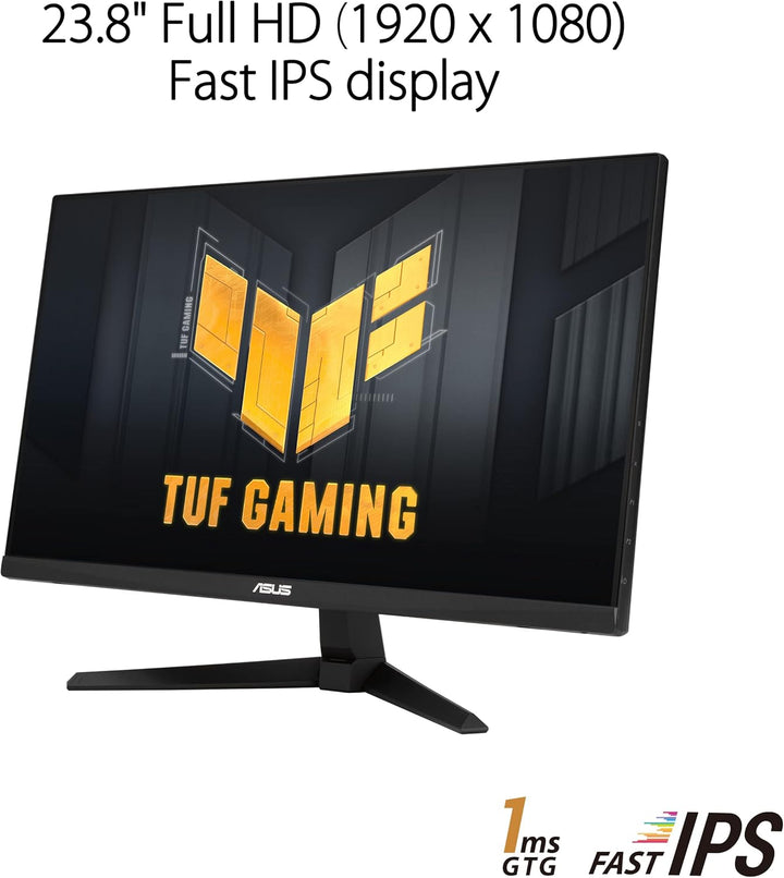 ASUS TUF Gaming VG249QM1A | 24 Zoll Full HD Monitor | 270 Hz, 1ms GtG, G-Sync kompatibel FreeSync Pr