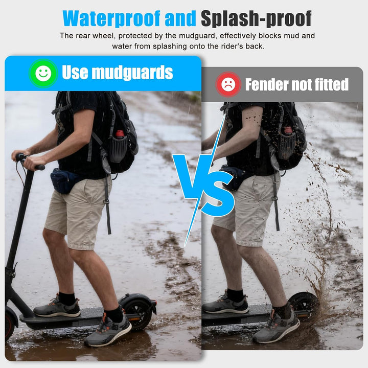 Hinterer Kotflügel für Xiaomi Pro/Pro 2 / 1S Electric Scooter, Xiaomi E Scooter Zubehör Schutzblech