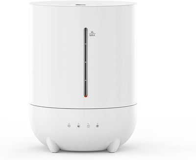 Luftbefeuchter, 4L Luftbefeuchter Schlafzimmer kinderzimmer,28dB leise mit 360°Drehbare Düse Top-Fil