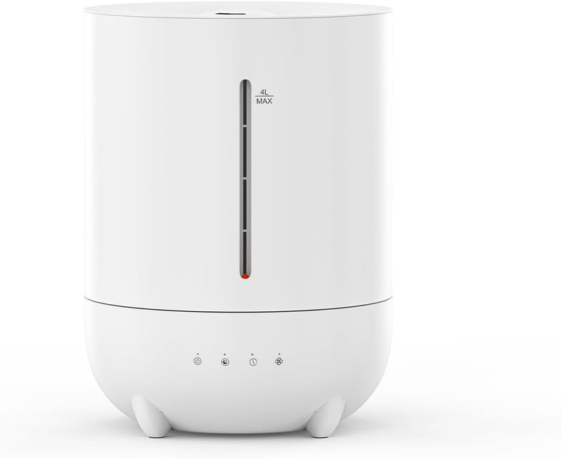 Luftbefeuchter, 4L Luftbefeuchter Schlafzimmer kinderzimmer,28dB leise mit 360°Drehbare Düse Top-Fil