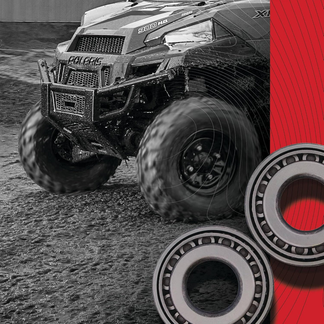 All Balls Racing 25-1001 Radlager-Dichtungssatz kompatibel mit/Ersatz für Harley