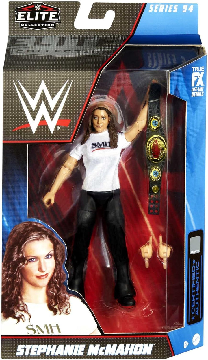 WWE HDF33 - Stephanie McMahon Elite Collection Actionfigur, ca. 15 cm, beweglich, Spielzeug Geschenk