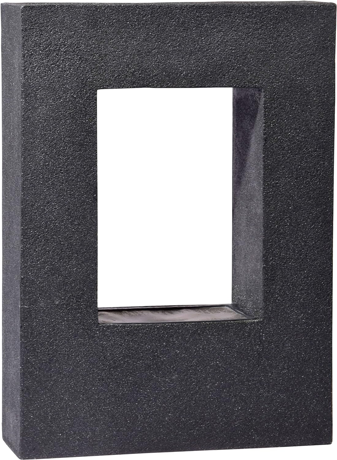 dobar® 96110e Design Gartenbrunnen Jupiter mit Pflanzoption| Terrassenbrunnen mit LED-Beleuchtung |