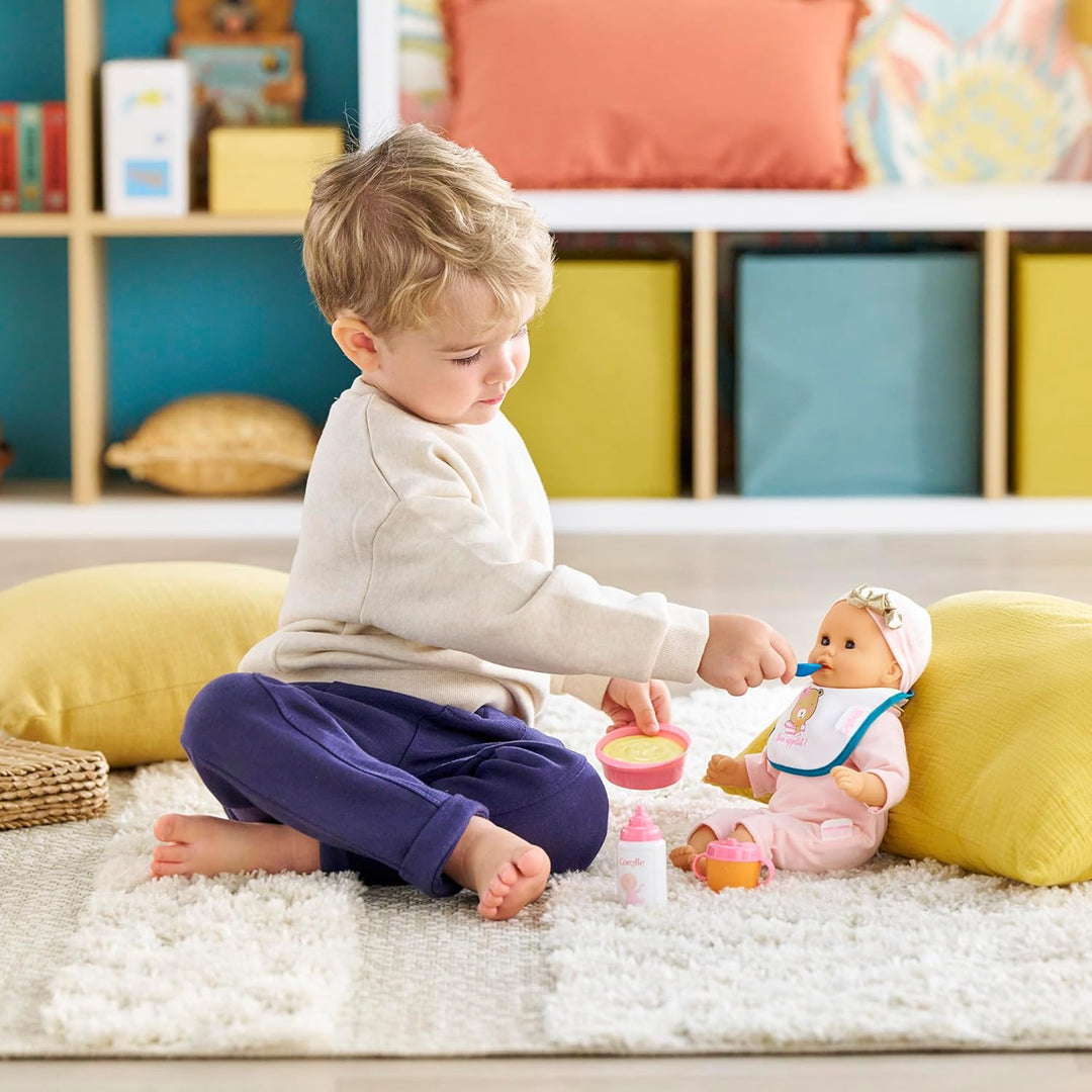 Corolle Mon Premier Poupon 5 Teile Fütterset für alle 30 cm Babypuppen, ab 18 Monaten