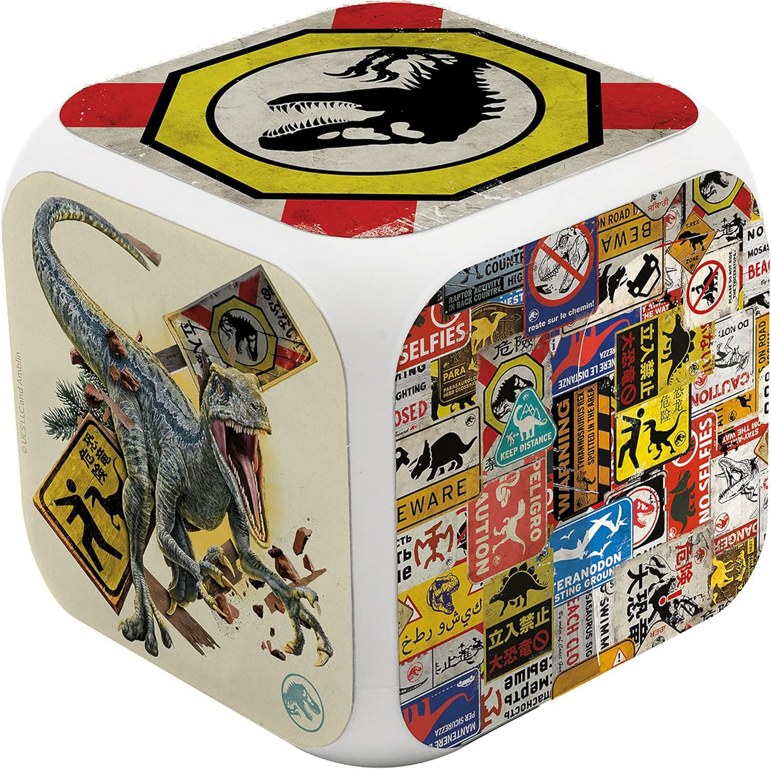 Jurassic World Dominion Würfel-Wecker in Geschenkpackung - 8x8x8 cm
