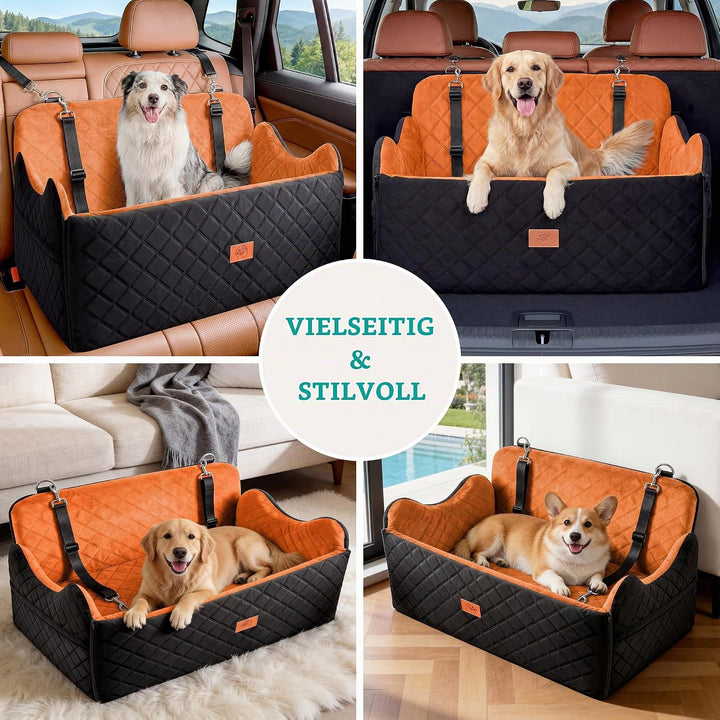 YITAHOME Hundesitz für grosse und mittelgrosse Hunde,Reisebettb Haustiere mit Memory Schaumstoff unt