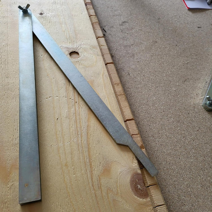 hedue Stahlschmiege, 40 cm, 1 Stück, T740, 40 cm