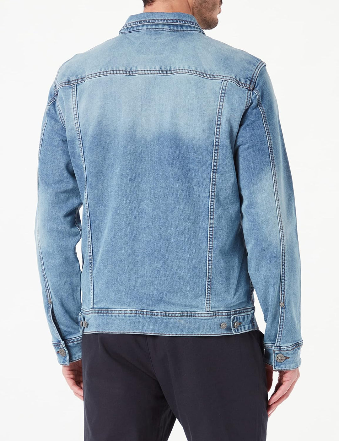 Timezone Herren Denim Jacket Jeansjacke S summer blue wash, S summer blue wash