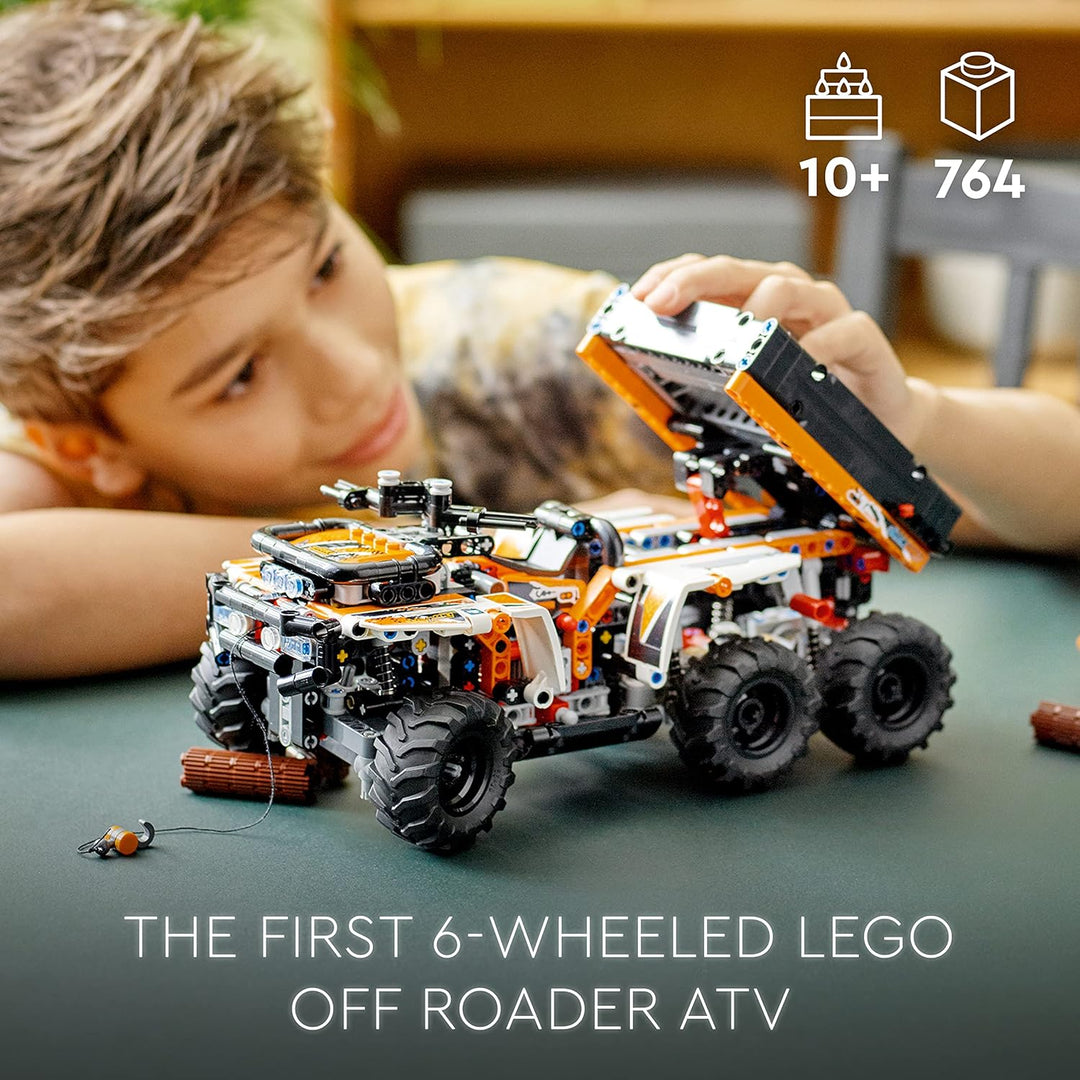 LEGO 42139 Technic Geländefahrzeug ATV Offroader Spielzeug-Fahrzeug für Kinder ab 10 Jahre, Konstruk