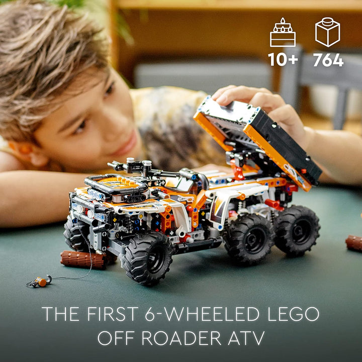 LEGO 42139 Technic Geländefahrzeug ATV Offroader Spielzeug-Fahrzeug für Kinder ab 10 Jahre, Konstruk