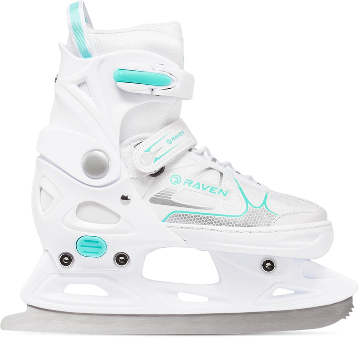RAVEN Inline Skates Inliner für Kinder und Erwachsene OPTIONAL 2in1 mit Schlittschuhen verstellbar S
